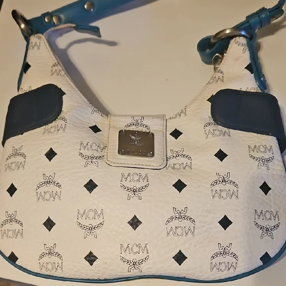 MCM Rare Visetos Shoulder Bag w/COA  - Picture 12 of 13